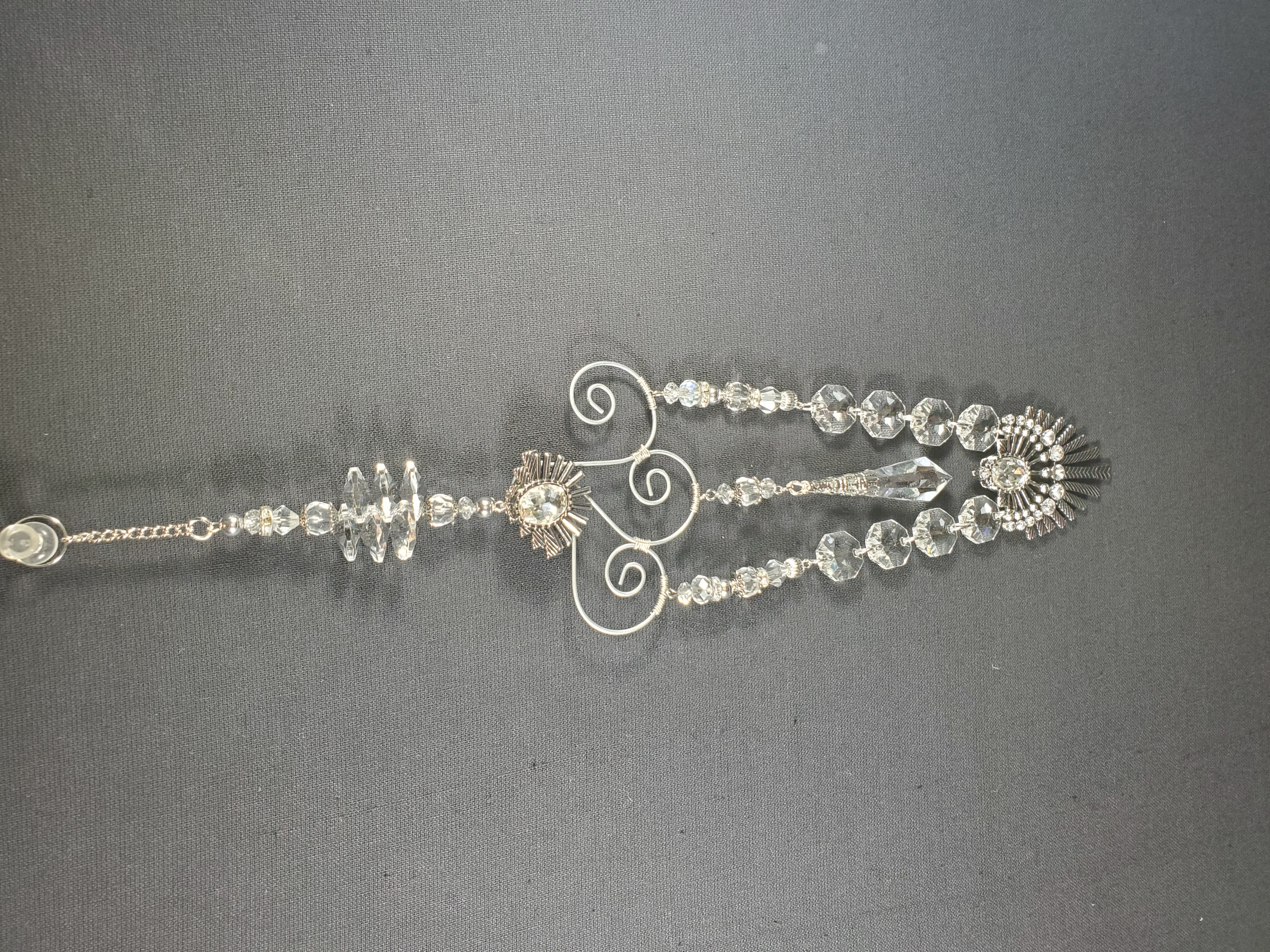 Crescent Moon Dreams suncatcher